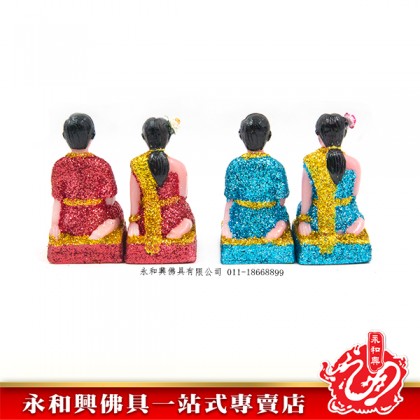 永和興泰國男女工人（一對）-WING WOH HING