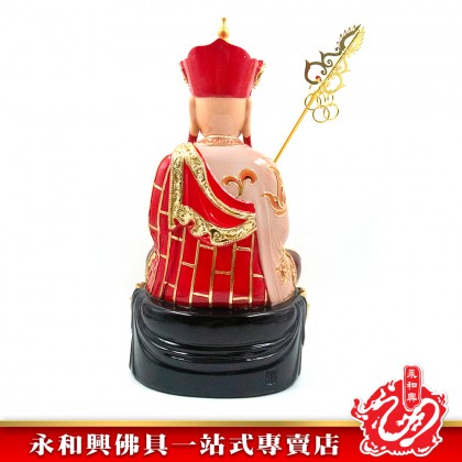 永和興16寸坐蓮地藏王極彩K金/地藏王菩薩/16寸地藏王菩薩神像/地藏王-Wing Woh Hing