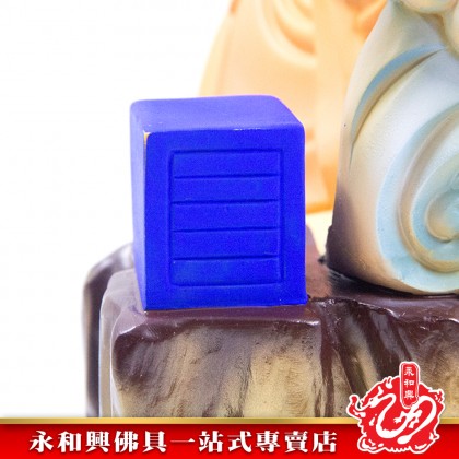 永和興16寸地母娘娘極彩K金/后土娘娘/地姥娘娘/地母元君/虚空地母至尊-Wing Woh Hing
