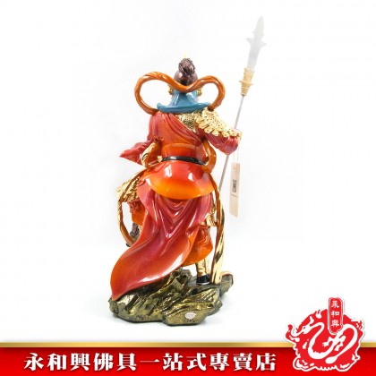 永和興五營將軍16寸楊戩神像/極彩K金/二郎神- WING WOH HING