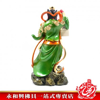 永和興五營將軍16寸康元帥神像/極彩K金- WING WOH HING