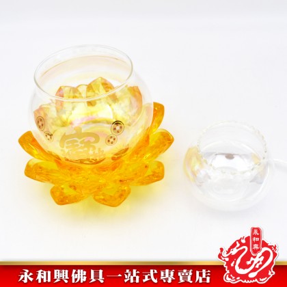 水晶蓮花油燈- Joss Light 